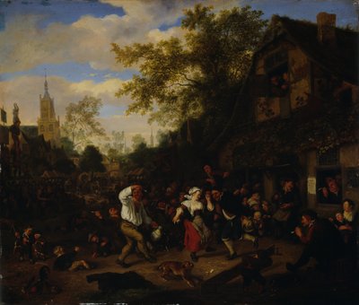 A Kermess Suomi by Cornelis Dusart